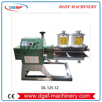 Enkelzijdige lijmcoatingmachine Industriële lijmapplicator voor breed leer EVA DL-125-12