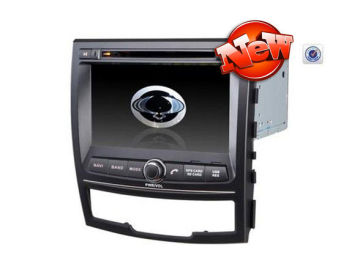 High Brightness Ssangyong Dvd Player , 3g Korando Navigation System St-832