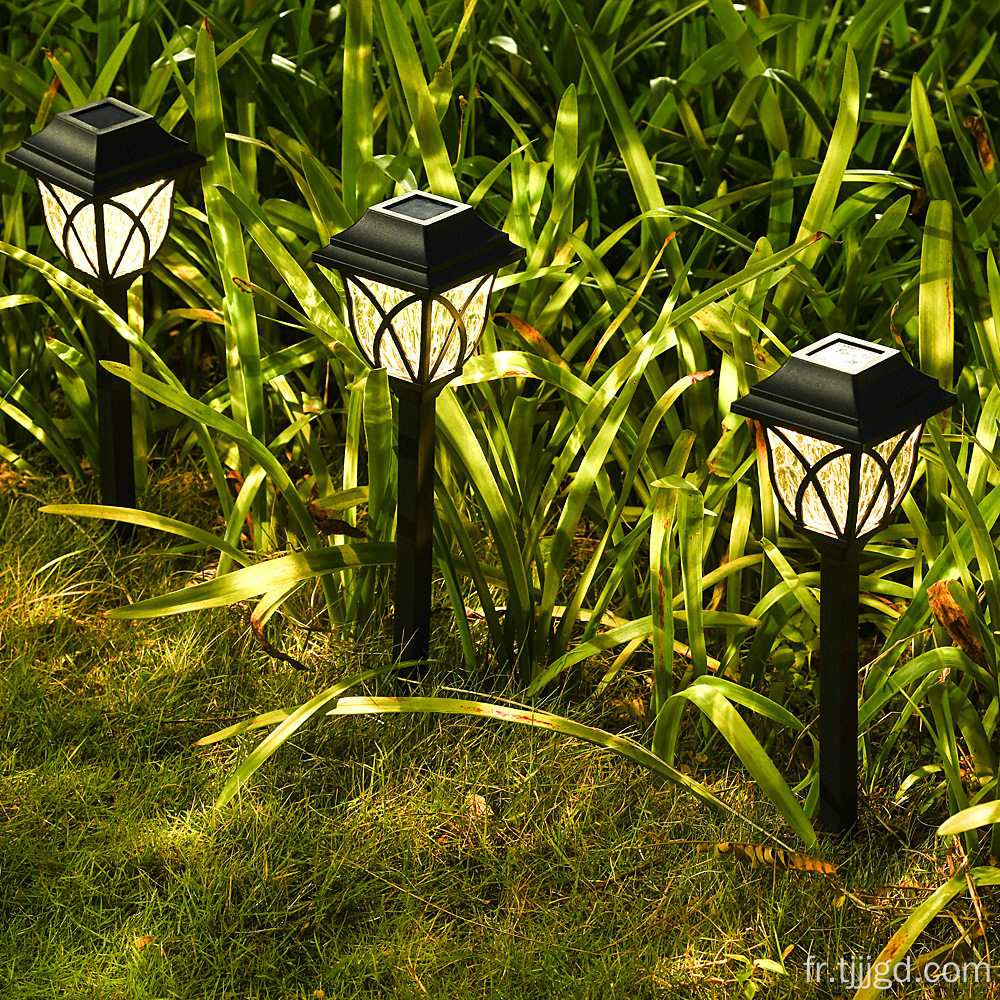 Lumière de pelouse à LED solaire extérieure