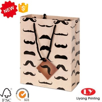 Fancy Custom Printed Gift Packaging Paper Bag