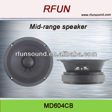 6.5 inch closed frame mid bass speaker