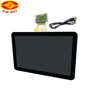 Kustom Kustom Tinggi 13.3 Inch G+G Struktur USB EETI TFT Layar Sentuh Kapasitif Modul LCD Untuk Aplikasi HMI Luar Ruang
