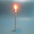 Daily Lighting Pure wax White Pillar Candle