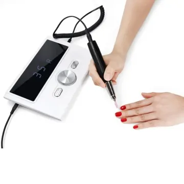 Professional 35000RPM Full-Screen Nail Drill Machine for Acrylic Nails - Low Noise
