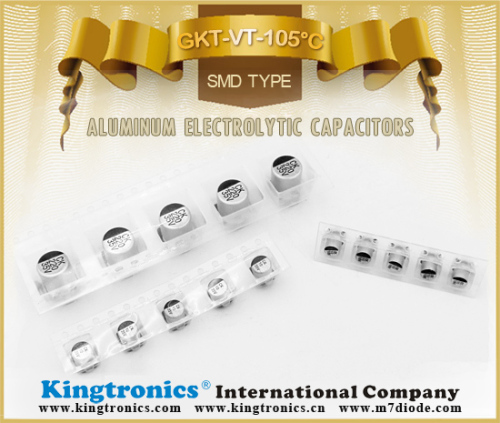 Kt Kingtronics GKT-VT SMD Aluminum Electrolytic Capacitors