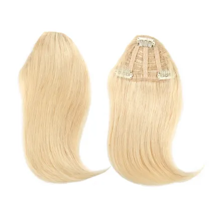 Super Natural Detachable Weave Straight Remy Brazilian Clip-in Bangs Human Hair Fringes