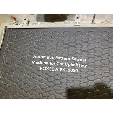Máquina de coser patrones para asientos de automóviles