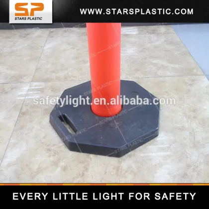 T-top Warning post/Wholesale to Global Recyclable Plastic Road Fence Post