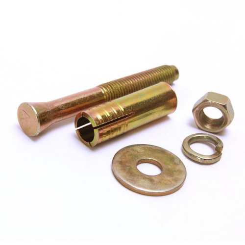 Hex Flange Nut Sleeve Anchor Wedge Anchor, Through Bolt,Expansion Anchor Bolt Factory