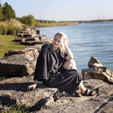 Baumwolltücher Neoprenanzug Wechseln der Roben Poncho -Handtücher