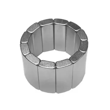 Custom N52 Arc Shaped Rare Earth Magnet