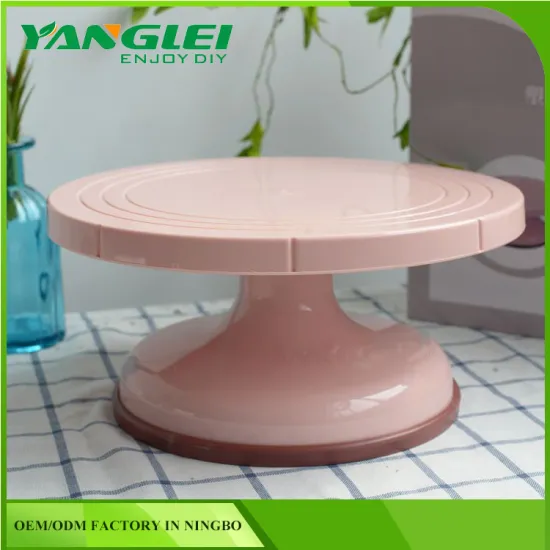 High click rate in E-business market cake turntable cake stand