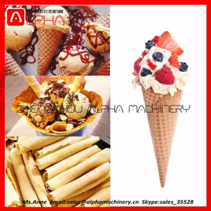 Ice Cream Sugar Cone Baker Machine