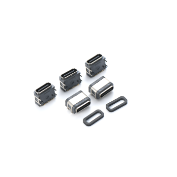 Waterproof USB-C Female Connector Type-C Ports