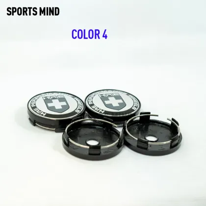 4PCS/lot 60MM Car Wheel Center Hub Caps for HRE Performance Emblem Sticker Car Wheel Center Cap car Styling accessories