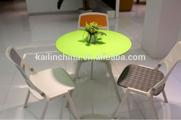 new design small round conference desk factory direct sell customized green certification meeting table