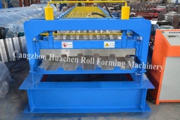 auto container steel sheet roll forming machine