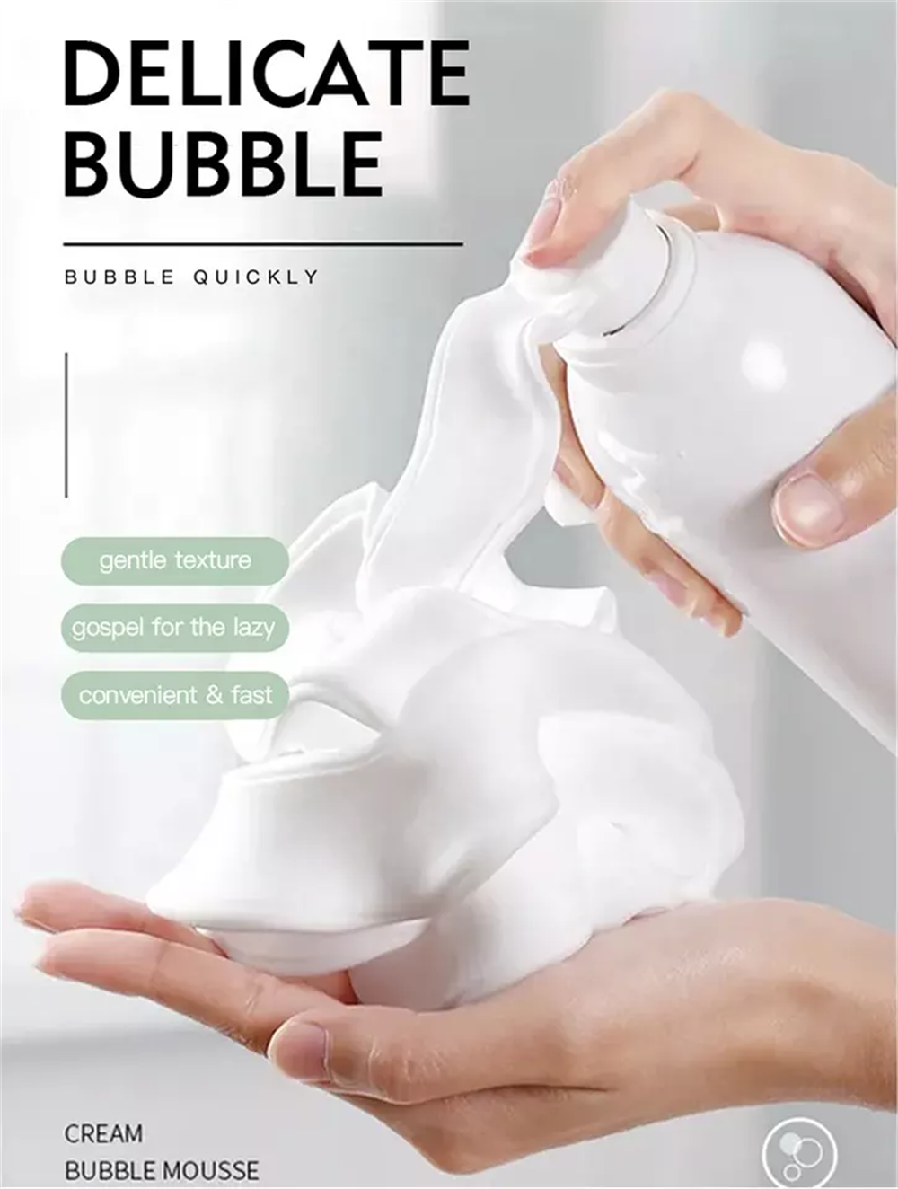 Foam Mousse Body Wash Bubble Bath