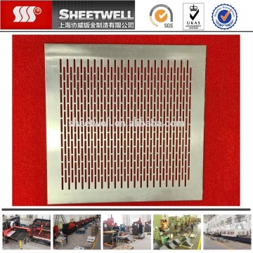 Custom laser cutting Perforated OEM Steel Fabrication