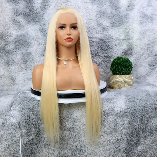 Wholesale 613 BodyWave HD Lace Wigs Human Hair Vendors Virgin Hair Transparent Full Lace Wig Blonde Body Wave Lace Frontal Wig