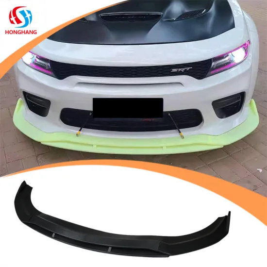 Honghang Brand Factory Price: New Hot Selling PP Material Widebody Front Bumper Lip Splitter for Dodge Charger 2022