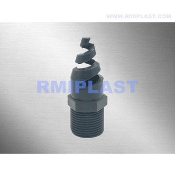 Anti Corrosion PP PVC Plastic Spiral nozzle