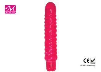 Jelly Vibrators With A Spot Stimulation , Round Tip , Luxur