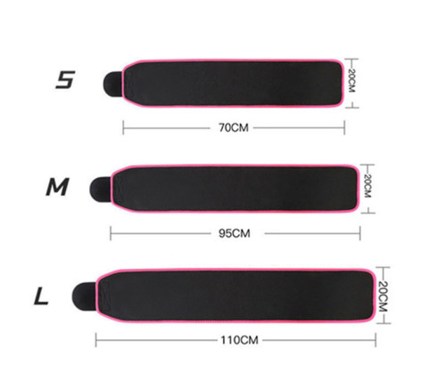 Cintura da allenamento sportiva professionale Cintura da allenamento con fascia per il sudore Cintura da donna per dimagrire