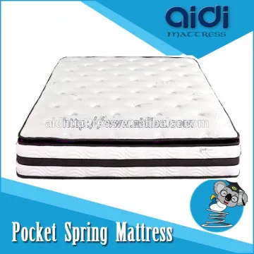 Soft Pillow Top Gel Memory Foam Mattress Pocket Spring Mattress