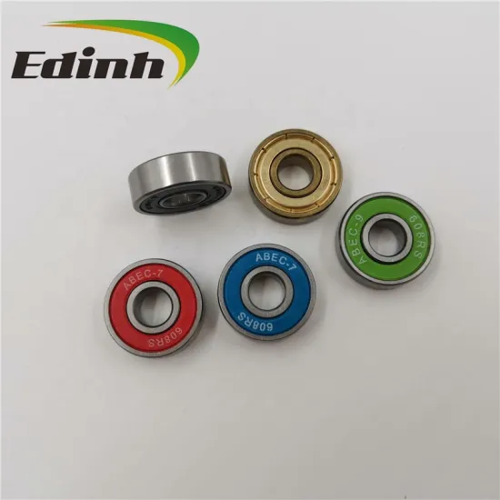 yellow green blue red white black different color seal 608RS bearing for skateboard