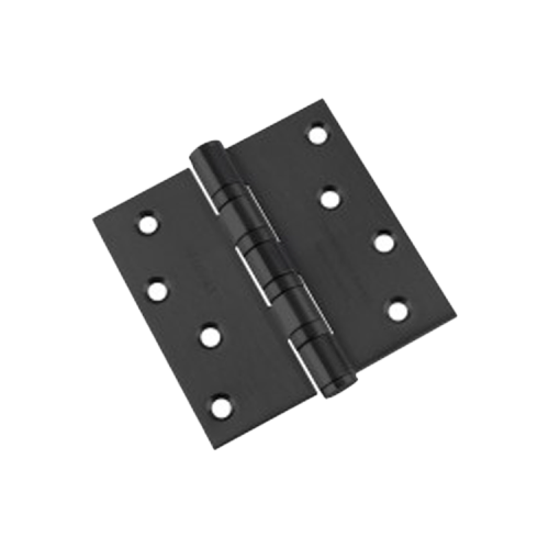 Дверь черной из нержавеющей стали