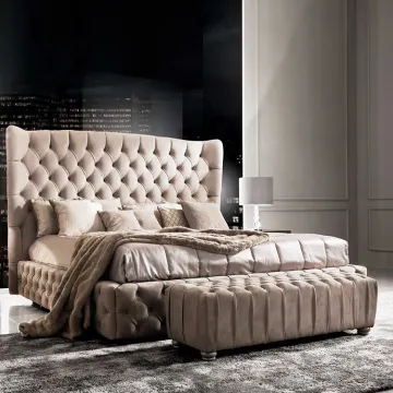 Hotel home solid wood bed frame