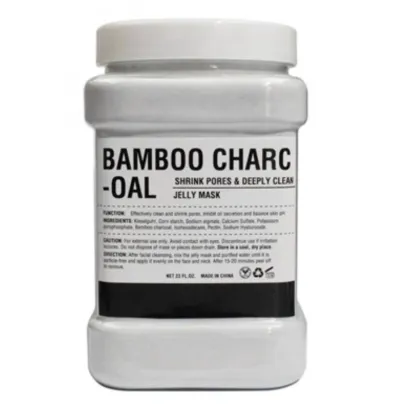 Natural Bamboo Charcoal Deeply Clean Shrink Pore & Moisturizer Skincare Face Black Jelly SPA Facial Mask