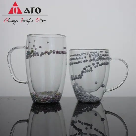 Borosilicate Double Wall Glass Tea Coffee Mug Cup