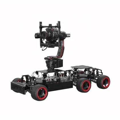 6WD RC VR Camera Car with Auto Lifting & Rotating Stabilizer (Dual Camera)