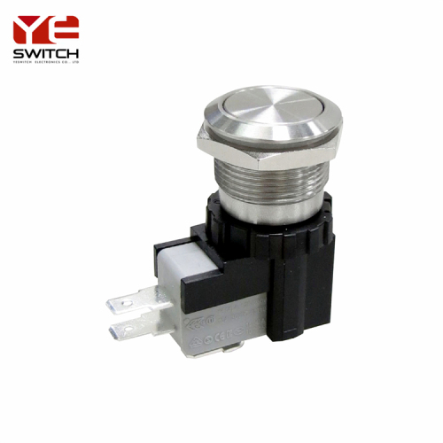 22MM IP67 High Current Metal Push Button Switch