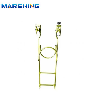 Insulation Hanging Rope Ladder Inspection Trolleys