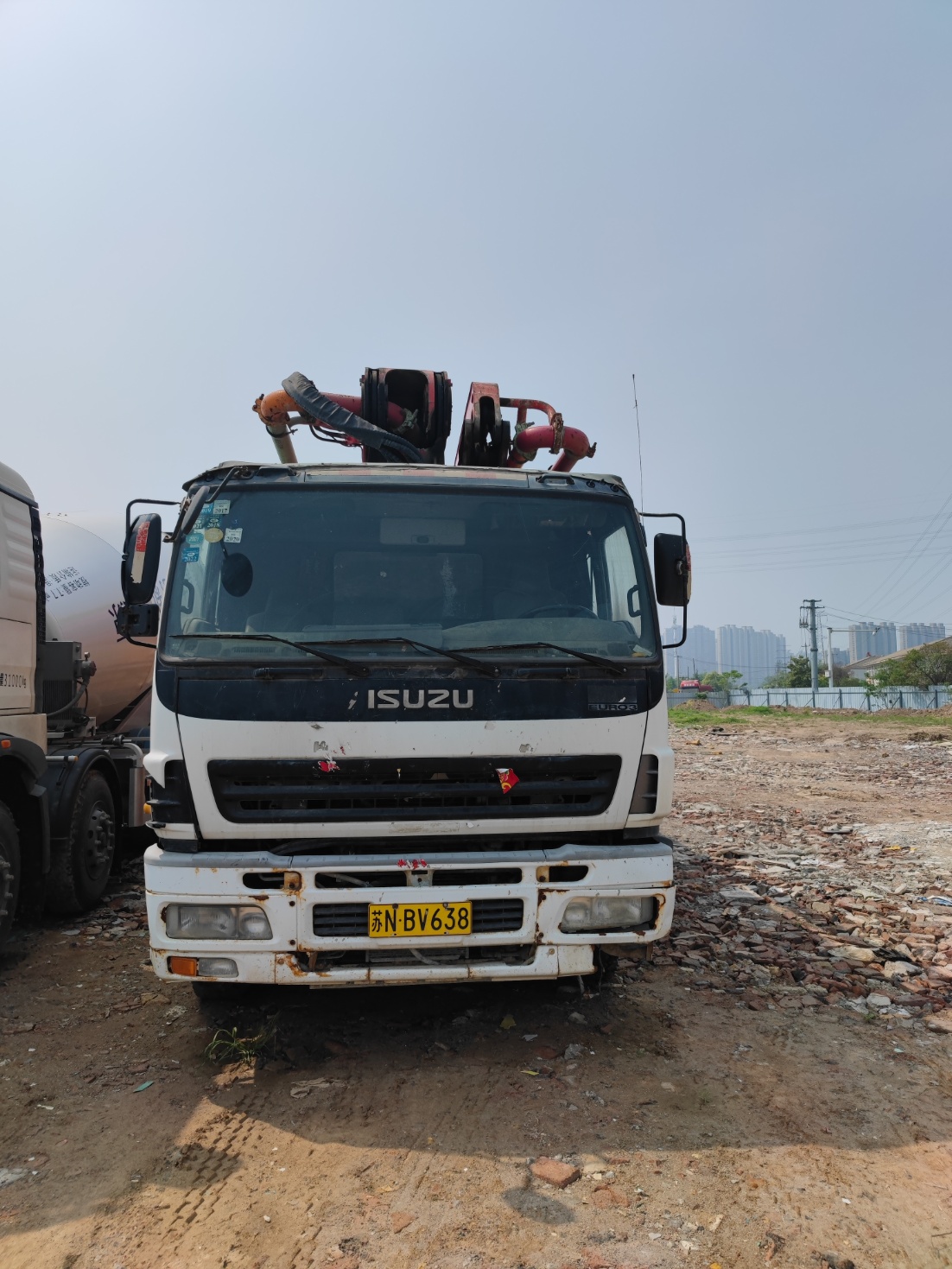 SANY used Truck Mounted Concrete Pump Boom