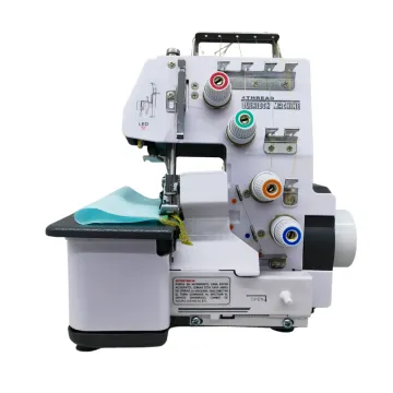 Portable Domestic Sewing Machine JK434: 4-Thread Overlock for Easy Household Use