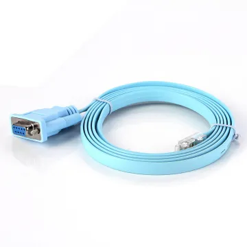 RJ45/CAT5 Ethernet LAN Console Cable