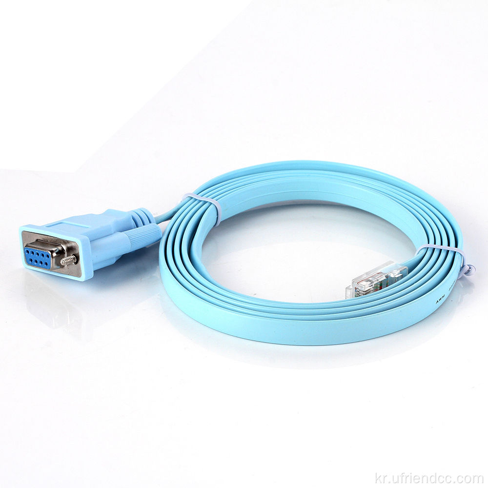 RJ45/CAT5 이더넷 LAN 콘솔 케이블