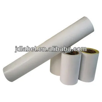self adhesive label roll of self adhesive vellum paper