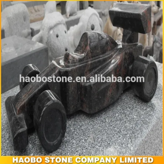 Haobo Stone Modern Car Carvings Granite Vehicle Sculptures