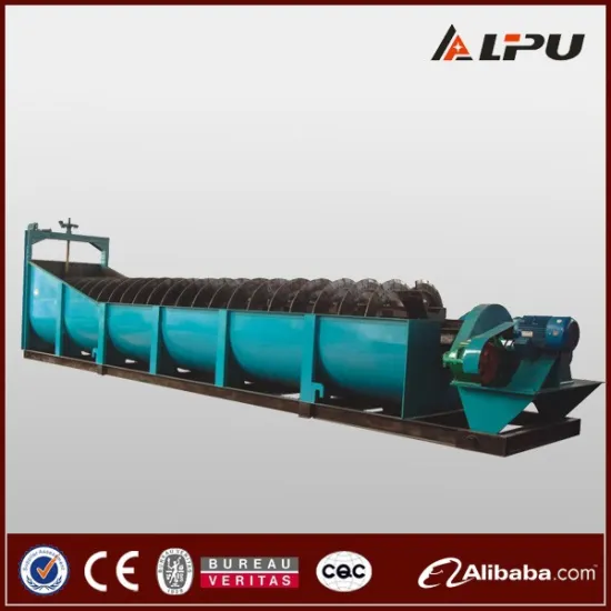 China Supplier High Efficiency Spiral Classifier Price Mineral Separator