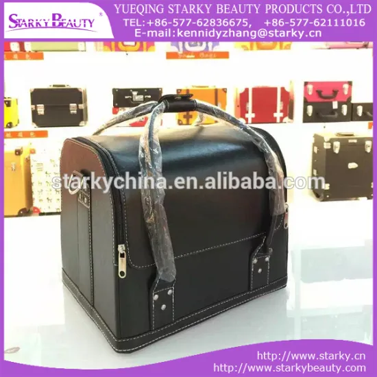 Large Crocodile Pattern PU Makeup Case Cosmetic Bag Case