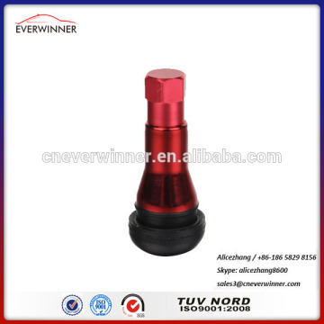 Snap-in Tubeless tire valves TR413AC-Red