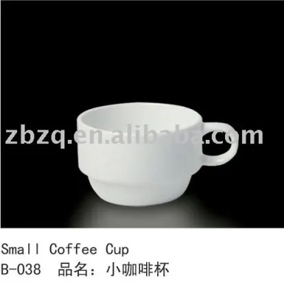 Porcelain coffee cup 3oz