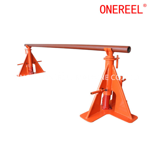 Small Telescoping Power Cable Drum Lifter