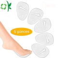 Inserções de silicone para sapatos de salto alto antiderrapantes