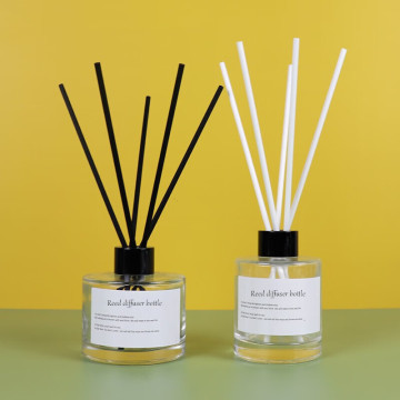 Aromatherapy reed diffuser glass bottle